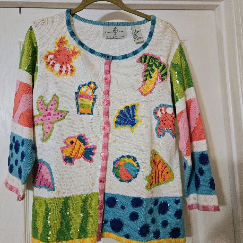 Design Options by Philip & Jane Gordon Vintage Cardigan